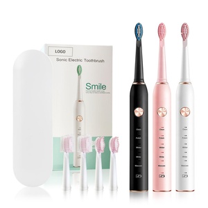 แปรงสีฟันไฟฟ้า IPX7 ราคาคุ้มค่าสำหรับผู้ใหญ่ ผลิตภัณฑ์ยอดนิยม ชาร์จแบบเหนี่ยวนำ ขนแปรงนุ่ม อัตโนมัติ - Product Image 1
