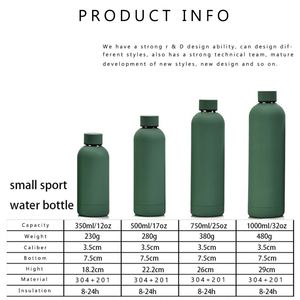 Hot Sale Customize Logo Stainless Steel Cup 500ml Water <b>Bottle</b> Double Wall Straight Vacuum <b>Flask</b> - Product Image 5