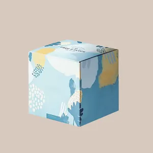 Printed Paper Packaging Box Luxury Body Face Cream Packaging Boxes