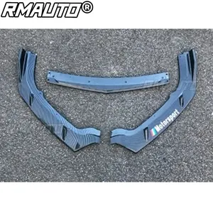 <b>For</b> Nissan Altima Teana 2019-2021 Body Kit Front Bumper Lip Glossy Black Red Line Combat Style Bumper <b>Diffuser</b> <b>Car</b> Accessories - Product Image 5