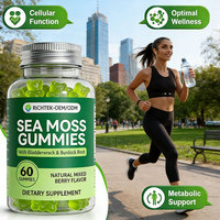 Factory Direct OEM Multi-Vitamin Black Seed Oil Gummies de mousse de mer de sureau Supplément pour adulte Dosage de bonbons gommeux