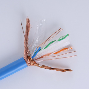 Câble <span class=keywords><strong>Ethernet</strong></span> blindé Cat 6 23AWG Câble intérieur Cat 6 en vrac SFTP Réseau, LAN, Internet, Câble Cat6 1000 <span class=keywords><strong>pieds</strong></span> - Product Image 4