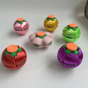 Promotional <b>Toy</b> Gift 3d Printed Squeezable Rotating <b>Stress</b> <b>Relief</b> Tower Fidget <b>Toy</b> Educational Ornament Tomato Shape - Product Image 1