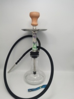 Offre Spéciale de luxe narguilé en verre Shisha personnalisé résine Chicha Shisha
