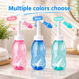 Waterpulse brevetto portatile bottiglia di lavaggio nasale <span class=keywords><strong>sinusite</strong></span> <span class=keywords><strong>sinusite</strong></span> per acqua salata per adulti e bambini pulizia quotidiana del naso - Product Image 4