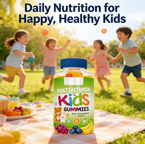 Gummies multivitaminées pour enfants de qualité supérieure avec <span class=keywords><strong>vitamine</strong></span> <span class=keywords><strong>C</strong></span>, <span class=keywords><strong>D3</strong></span> <span class=keywords><strong>et</strong></span> <span class=keywords><strong>zinc</strong></span>, sans sucre, complément alimentaire sain, certifié GMP - Product Image 3