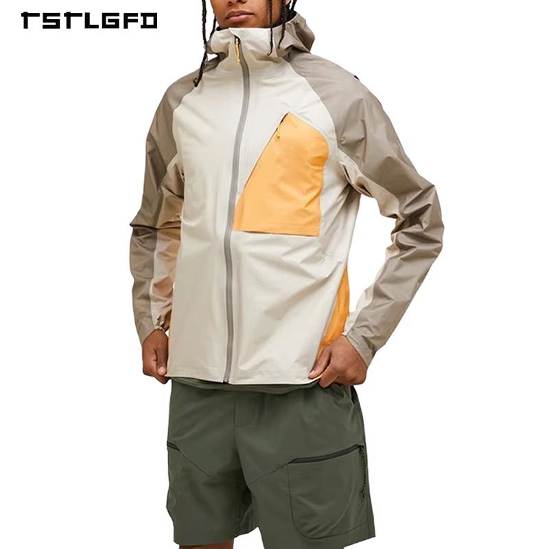 Men s Jacket Classic Windbreaker Stand