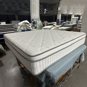 Colchón de hotel de 5 estrellas popular al por mayor de fábrica colchón híbrido de resorte de bolsillo de espuma viscoelástica para dormir de 14 pulgadas - Product Image 6