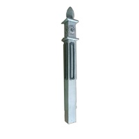 Barandillas de Acero al Carbono para Escaleras de Villas Contemporáneas, Resistentes al Óxido, Pintables, con Protección UV y Resistentes al Agua