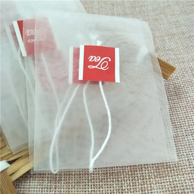 Factory Supply Heat Seal piramidale nylon lege theezakje verpakking