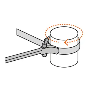 BOX 3 ประแจยางยืด 1-1/2' ถึง 6-1/2' สำหรับกรองน้ำมัน - Product Image 1