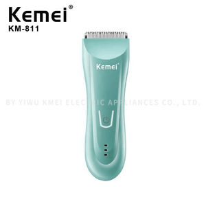 Tondeuse à cheveux électrique silencieuse pour enfants <span class=keywords><strong>Kemei</strong></span> KM-811, lame de coupe de cheveux pour enfants, rechargeable, entièrement lavable, tondeuse pour bébé - Product Image 6