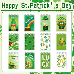 Nuevo cuaderno <span class=keywords><strong>de</strong></span> espiral con diseño irlandés, mini libreta portátil <span class=keywords><strong>de</strong></span> <span class=keywords><strong>bolsillo</strong></span>, bloc <span class=keywords><strong>de</strong></span> notas pequeño. - Product Image 2