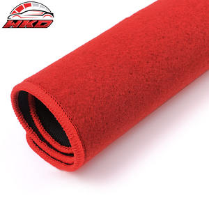 Tapis de sol pour Honda Civic 01-05, tapis de voiture avant et arrière en velours rouge, 3 pièces - Product Image 6