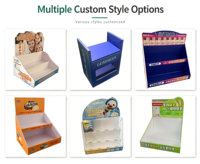 Présentoir en mousse PVC facile à assembler, présentoir multi-grilles personnalisé pour la promotion en supermarché et au détail
