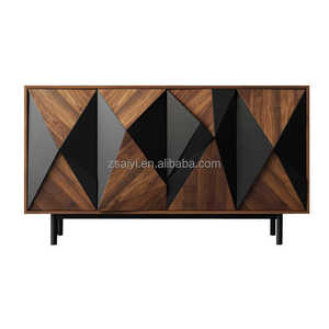 Les meubles AIYI présentent un <span class=keywords><strong>buffet</strong></span> de <span class=keywords><strong>buffet</strong></span> antique classique en bois de chêne récupéré - Product Image 3