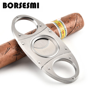 Nuevo <span class=keywords><strong>Cortador</strong></span> <span class=keywords><strong>de</strong></span> Cigarros Creativo <span class=keywords><strong>de</strong></span> Acero Inoxidable, Accesorio para Fumar, Herramienta con Anillo <span class=keywords><strong>de</strong></span> 56 mm - Product Image 1