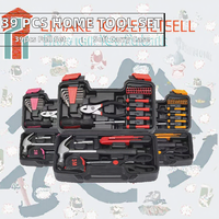 MULIAN 39 PCS Kits d'outils à main OEM, ensemble complet d'outils ménagers avec étui souple pour diverses tâches de réparation