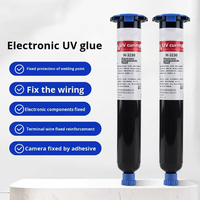 Pegamento electrónico UV Cable de soldadura Protección de juntas Componentes de epoxi Rosca de cámara Enfoque Pegamento de curado de luz UV