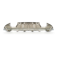 Plaque de protection inférieure du pare-chocs avant pour GMC Sierra 1500 2016 2017 2018 2019 GMC Sierra 1500 Limited Déflecteur d'air