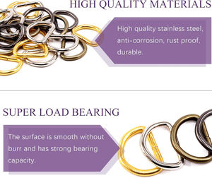 Accessoires de luxe personnalisés pour la fabrication de sacs : boutons-pression, fermoirs mousquetons, pièces spéciales, boucles métalliques, crochets pour sacs à main et pochettes. - Product Image 2