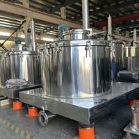 Peladora Centrífuga Horizontal LGZ1250 de Última Generación, Totalmente Automática, con Control PLC y Construcción de Acero Inoxidable para Tapioca