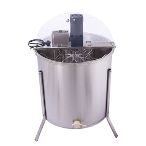 Nuevo Extractor Eléctrico de 6 Cuadros con Tambor de Acero Inoxidable 201SS + Cesta Interior de Acero Inoxidable 304SS - Product Image 1