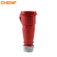 CHENF connecteur de prise de courant extérieur industriel 3P 4P 5P haute intensité 16A 32A 63A étanche IP44 CF522 prise d'aviation