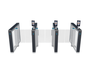 7-inch Mặt sinh trắc học kiểm soát truy cập hệ thống Swing rào cản cổng turnstiles thép không gỉ IP55 bảo vệ chống tailgating cửa - Product Image 6