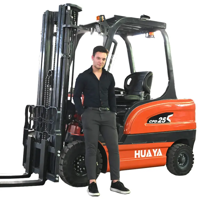 Giá trị tốt nhất xe nâng huaya 3 tấn 3.5 tấn 4 tấn 5 tấn năng lượng mới cuộc sống cao pin lithium MSDS trong nhà xe nâng điện với MSDS