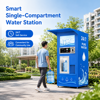 Distributeur automatique d'eau purifiée à monnayeur pour les écoles, les usines, les appartements et les zones communautaires