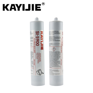 KAYIJIE SI-598/207/5910/5900/5699 Industrial Grade Aluminum Handle Caulking Gun with Manual Cartridge Manual Tools for Silicone - Product Image 1