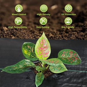 2.6 * 100FT PP PE PET tissé tissu de contrôle des mauvaises herbes haute perméabilité tapis de mauvaises herbes agricoles couverture de <span class=keywords><strong>sol</strong></span> pour lit de fleurs - Product Image 1