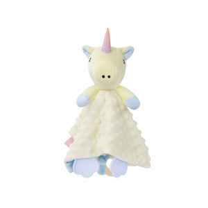 판촉용 맞춤형 PP 코튼 토끼 인형 장난감 슈퍼 소프트 플러시 민트 도트 개인 맞춤 귀여운 아기 안전 담요 - Product Image 2