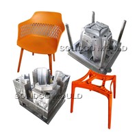 Máquina de Moldeo de Sillas de Plástico, Precio del Molde para Carcasa de Silla