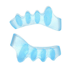 Nouveau PGYUD séparateur à cinq orteils SEBS respirant orteil Valgus correcteur <span class=keywords><strong>Points</strong></span> de Massage protection orteils qui se chevauchent en forme de pont - Product Image 5