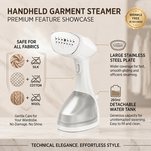Défroisseur Vapeur Portable et Multifonctionnel pour Vêtements – Fer à Repasser Vertical et Mini Défroisseur Électrique Multicolore pour la Maison et les Voyages - Product Image 2