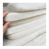 Feutre de laine industrielle rigide ignifuge et respirant en gros pour applications textiles domestiques et jouets