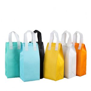 Wholesale Custom Durable Insulated Take-out Cooler Bag Disposable Heat Cooler Handle Hot Cold Food - Product Image 1