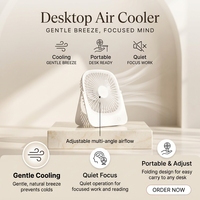 Mini ventilateur de table USB portable et pliable rechargeable pour bureau, idéal pour la Chine