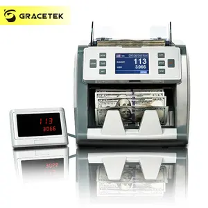Multi Currency Cis Mixed Denominations Money Counting Machine Value Bill Money Counter Mix Banknote Counter Machine