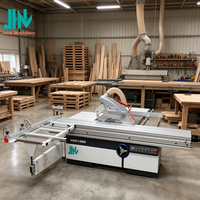 Scie à panneaux de précision JHM-MS3245D avec réglage électrique de la hauteur de la lame pour la production de meubles en panneaux de bois