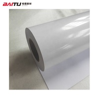 Autocollant en vinyle transparent brillant auto-adhésif, épaisseur personnalisée, grand format, marketing de marque personnalisé, utilisation industrielle, UV