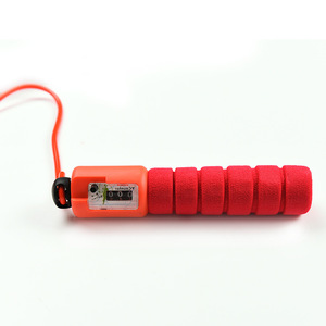 Cuerda para saltar con contador, longitud ajustable, cuerda de algodón con contador para adultos y niños, ejercicio físico, color aleatorio - Product Image 2