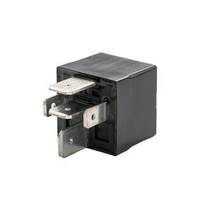 MEISHUO 12 В <span class=keywords><strong>80A</strong></span> реле 5-контактное водонепроницаемое автомобильное реле с большим медным штифтом универсальное 1 форма 1A 6VDC Серебристый сплав 4 контакта черный" - Product Image 1