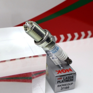 Bugi 3199 NGK bkr6equp chính hãng với điện cực nhiều phía ban đầu Điều kiện Mới đánh lửa động cơ - Product Image 4