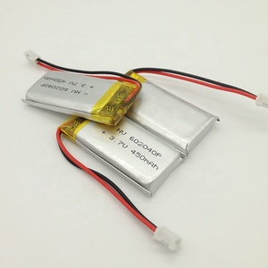 Venta caliente Precio más <span class=keywords><strong>barato</strong></span> Alta 400mAh 450mAh Li-ion Li Baterías 3,7 V Ion de litio 602040 batería de polímero - Product Image 3