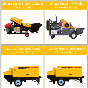 Pompe à béton Pompe à béton diesel <span class=keywords><strong>Tuyau</strong></span> de pompe à béton 5-6m3/h Mini camions de pompage de béton <span class=keywords><strong>avec</strong></span> diesel à vendre - Product Image 6