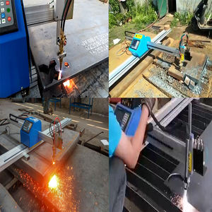 เครื่องตัดโลหะแบบพกพา CNC พร้อมแหล่งจ่ายพลังงานพลาสมาและแก๊สออกซิเจน เครื่องตัดพลาสมา - Product Image 6
