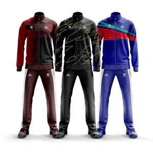 Tute da ginnastica in bianco per sublimazione con logo personalizzato <span class=keywords><strong>Slim</strong></span> <span class=keywords><strong>Fit</strong></span> abbigliamento sportivo da <span class=keywords><strong>uomo</strong></span> - Product Image 1